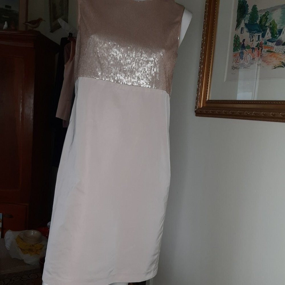 Lida Baday vintage sequined cocktail Dress